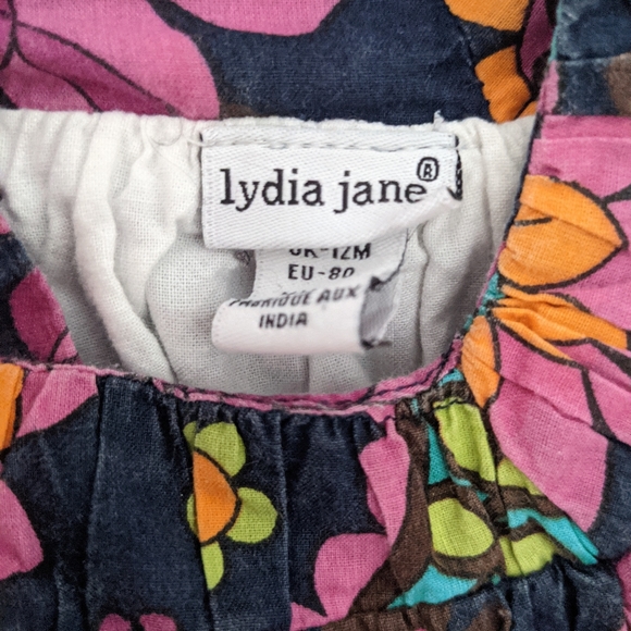 Lydia Jane floral print long sleeve dress - Picture 3 of 4